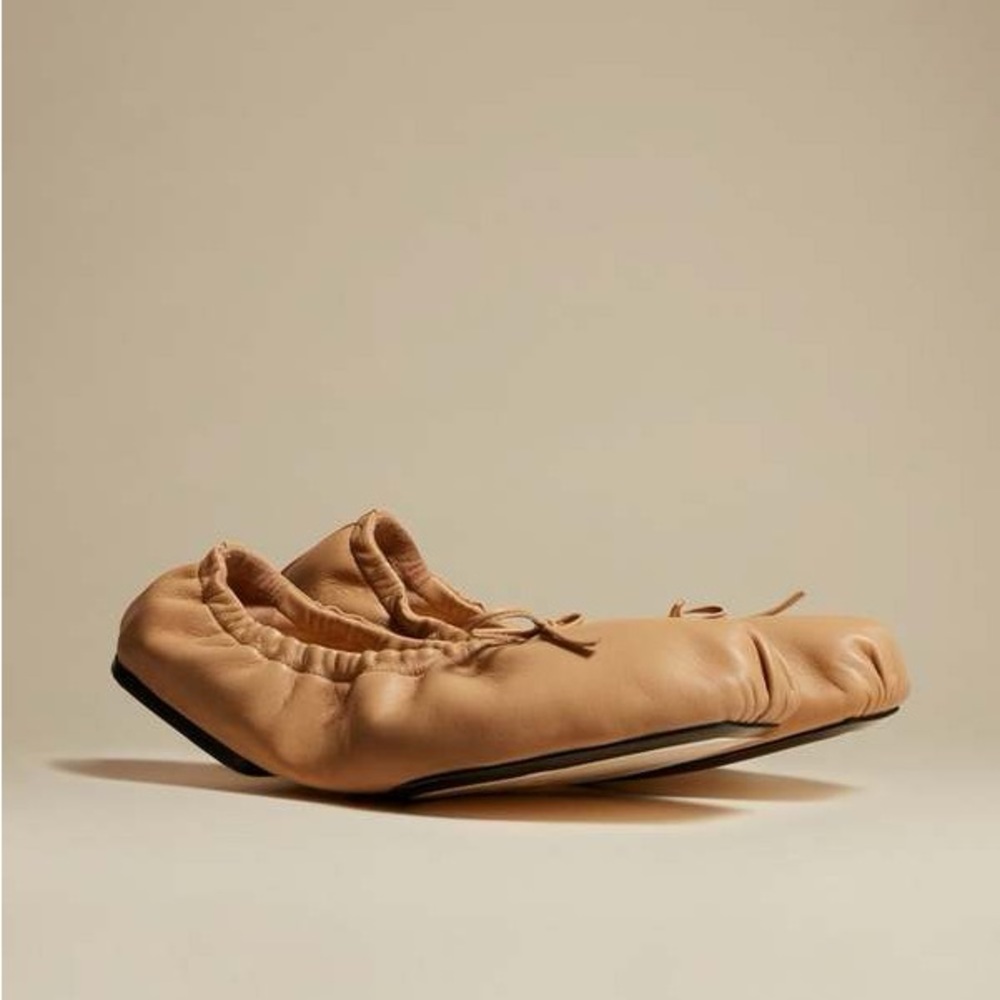 Khaite Ballet Flat Brown